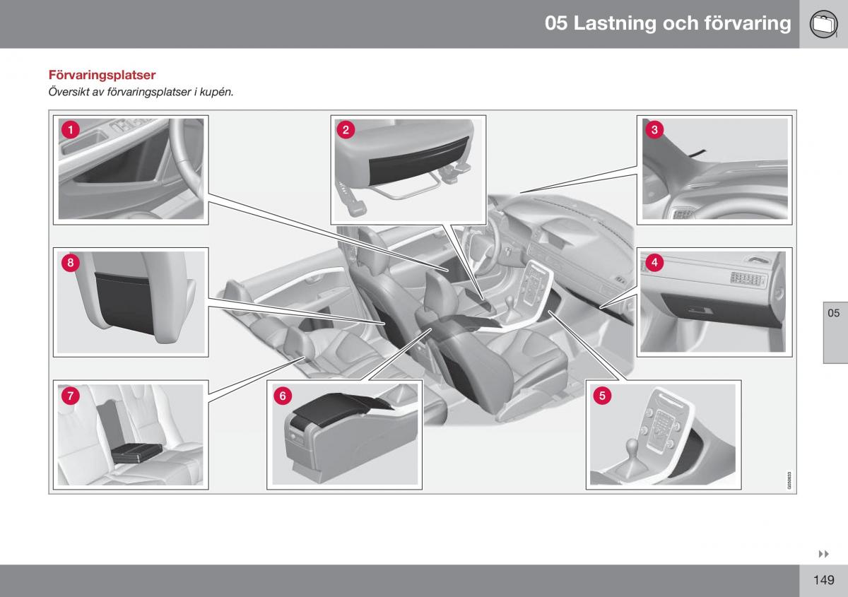 Volvo XC70 Cross Country II 2 instruktionsbok / page 151