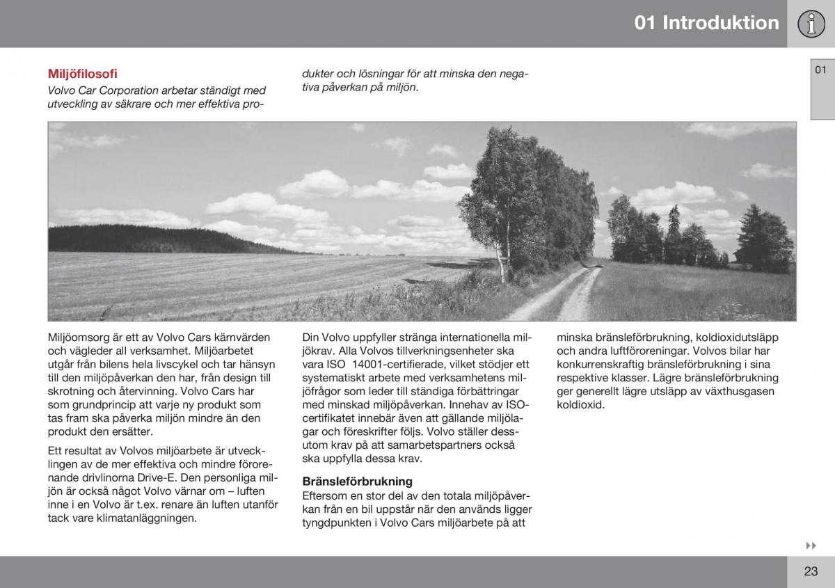 Volvo XC70 Cross Country II 2 instruktionsbok / page 25