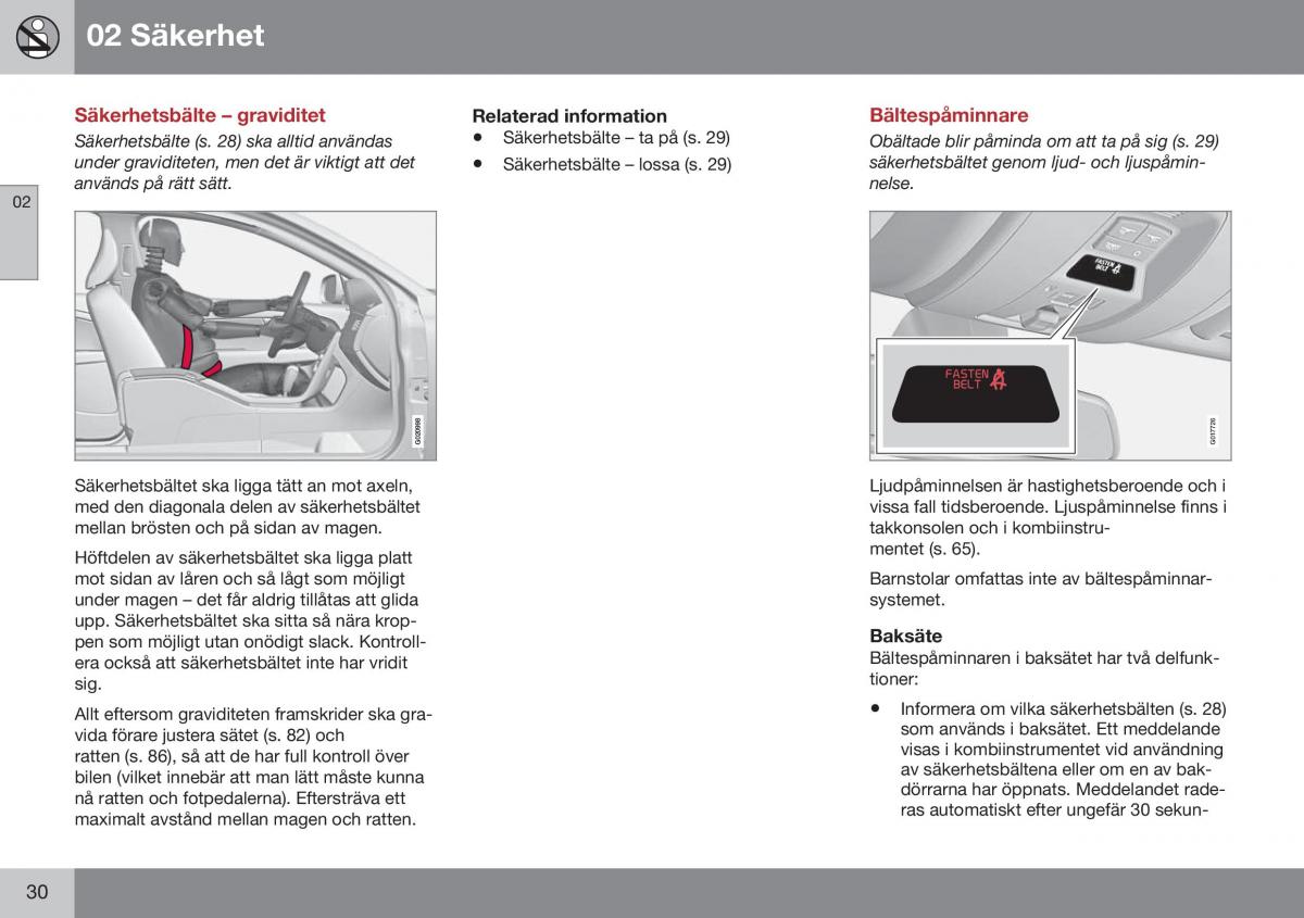 Volvo XC70 Cross Country II 2 instruktionsbok / page 32