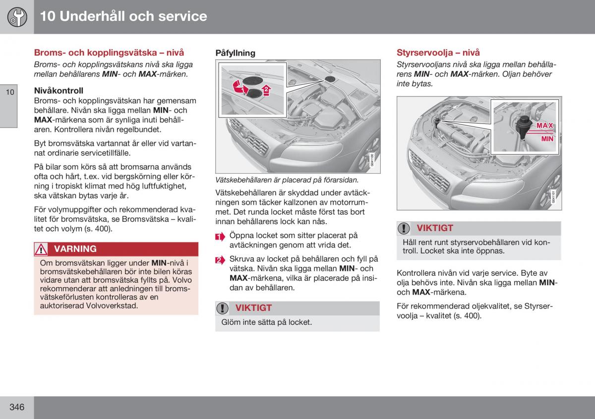 Volvo XC70 Cross Country II 2 instruktionsbok / page 348