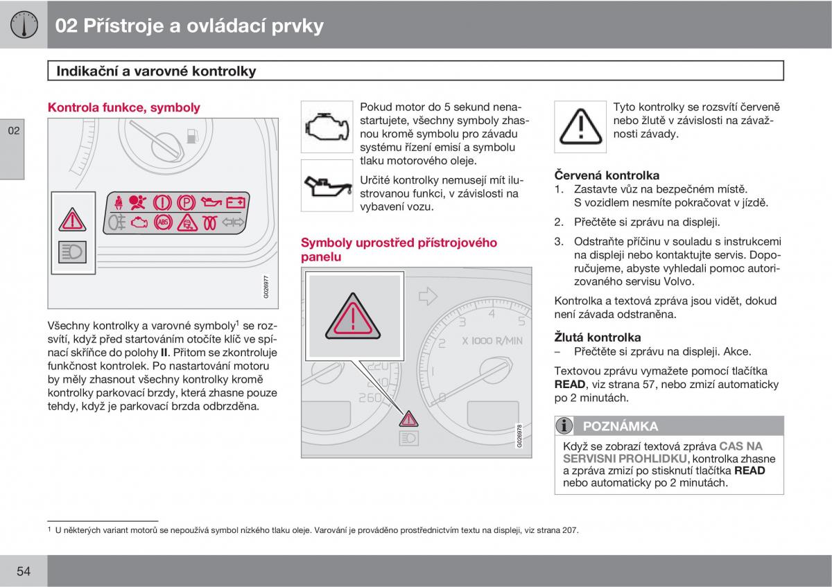 Volvo XC90 I 1 navod k obsludze / page 56