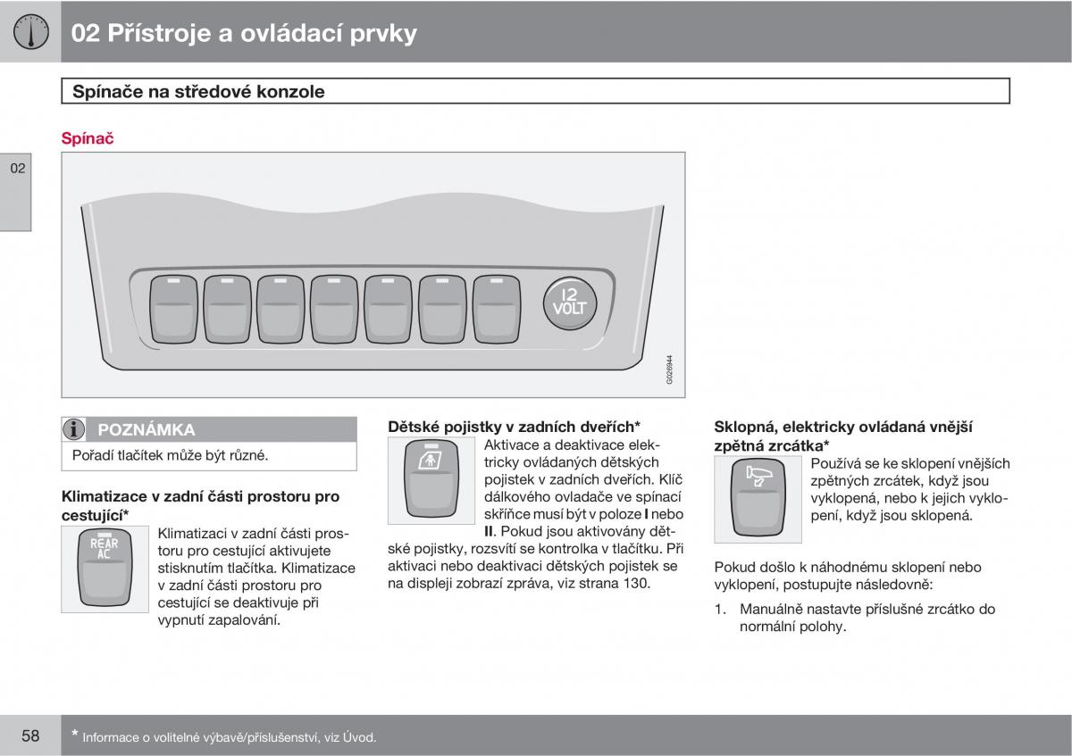 Volvo XC90 I 1 navod k obsludze / page 60