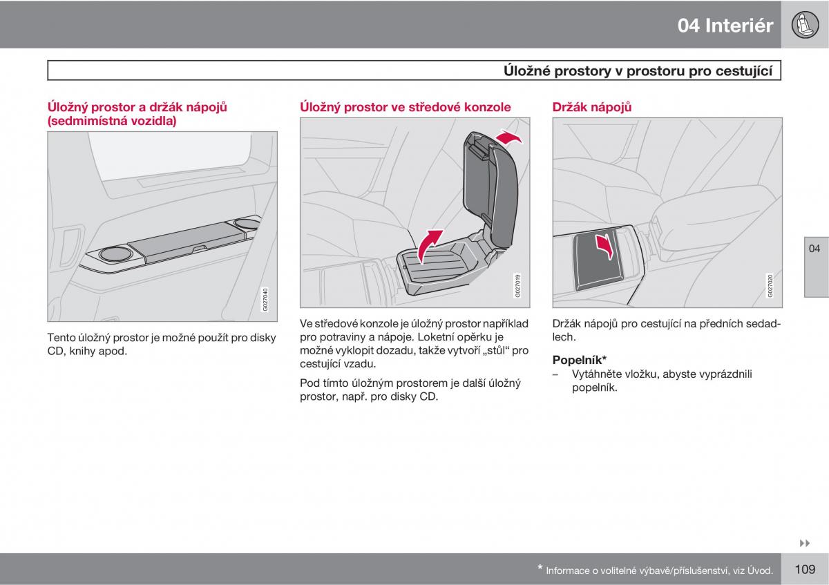 Volvo XC90 I 1 navod k obsludze / page 111