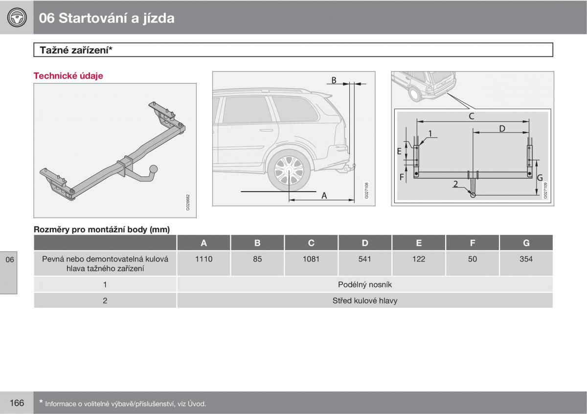 Volvo XC90 I 1 navod k obsludze / page 168