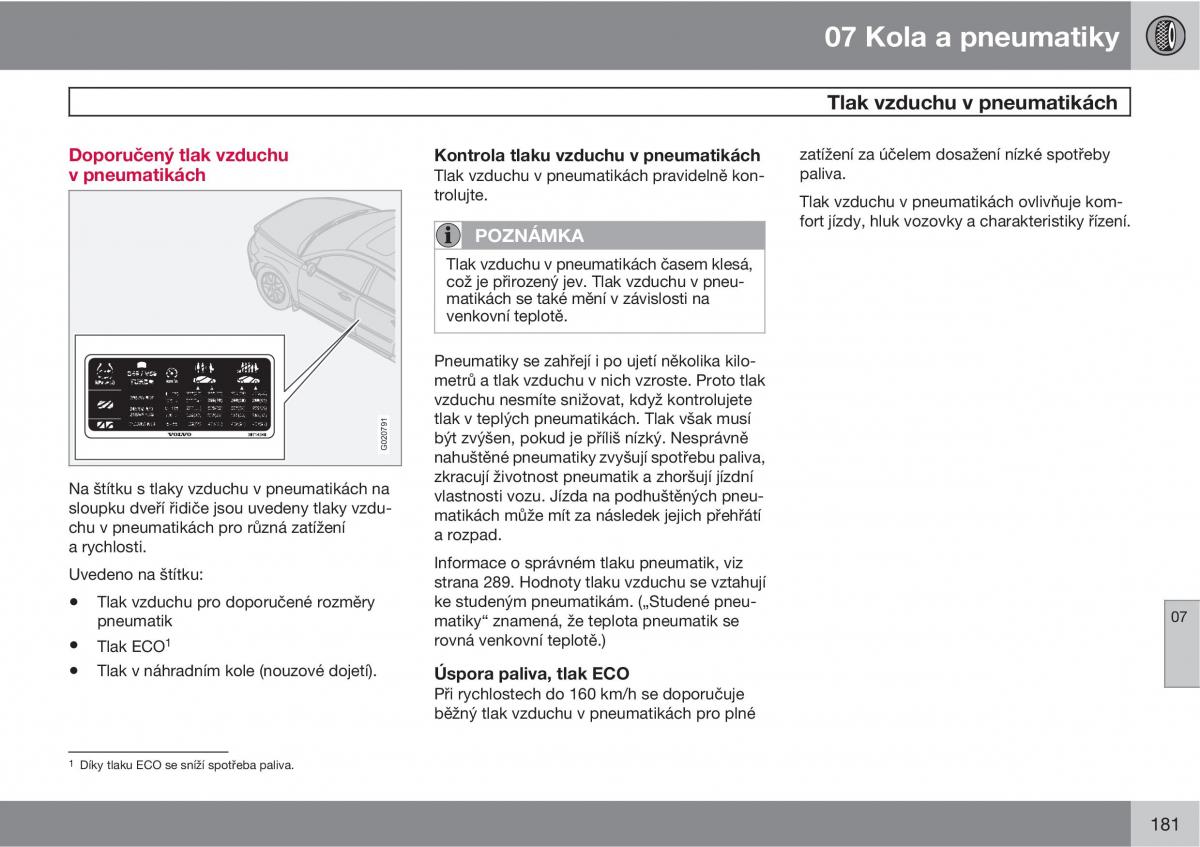 Volvo XC90 I 1 navod k obsludze / page 183