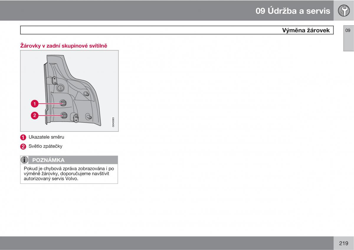 Volvo XC90 I 1 navod k obsludze / page 221