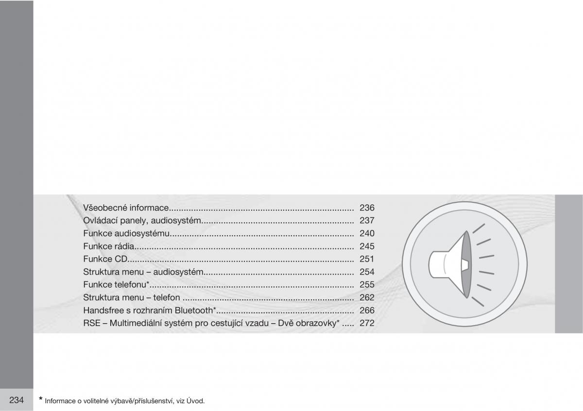 Volvo XC90 I 1 navod k obsludze / page 236