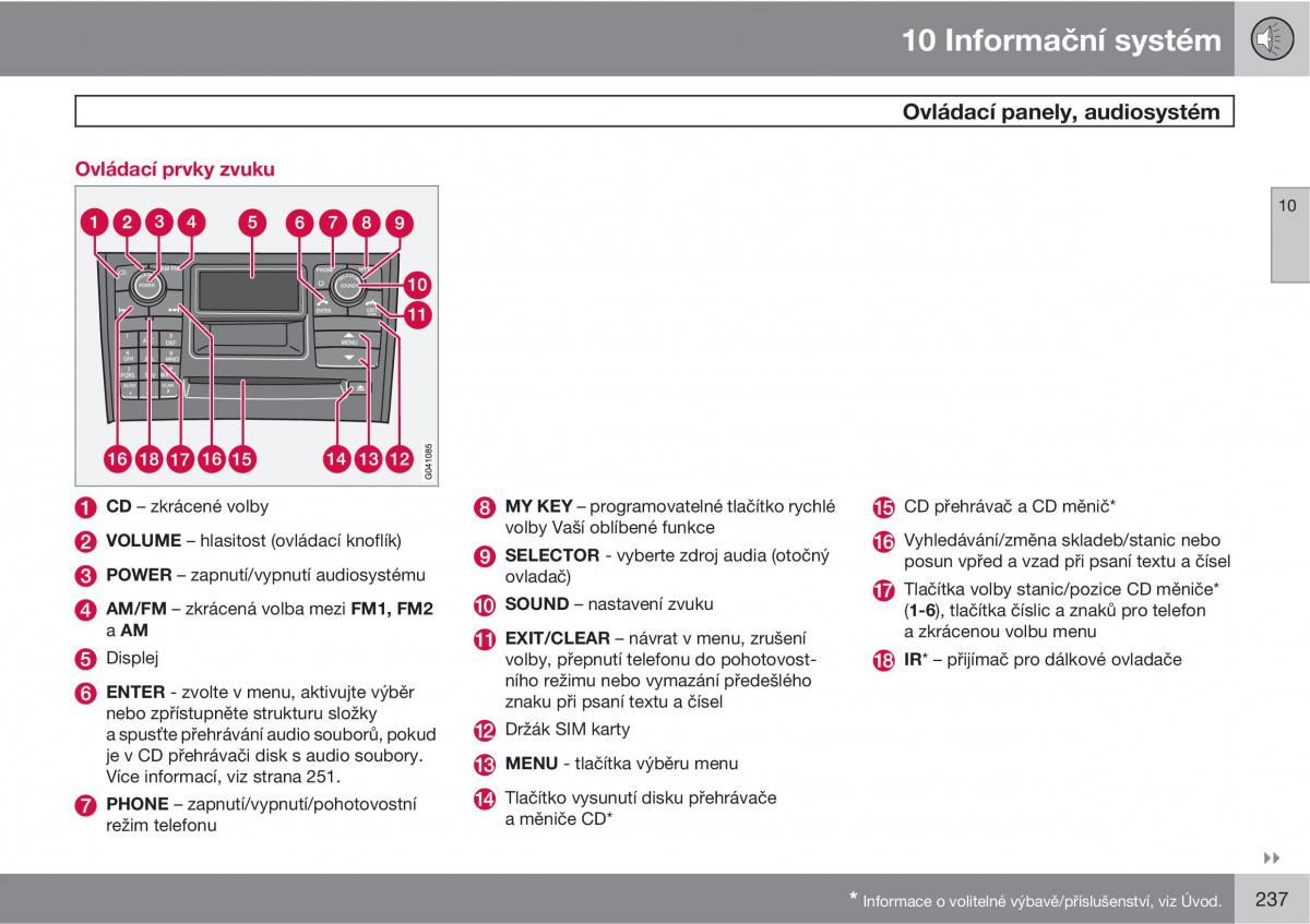 Volvo XC90 I 1 navod k obsludze / page 239