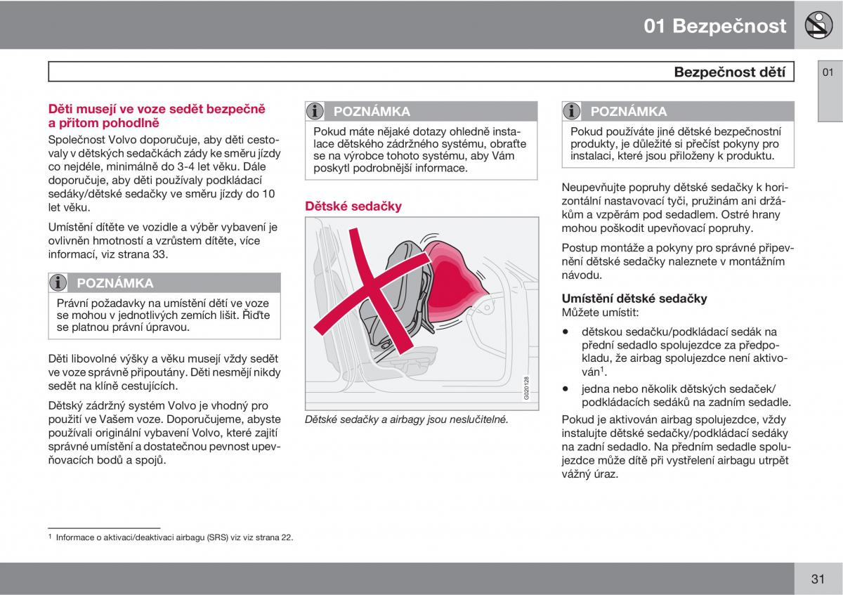 Volvo XC90 I 1 navod k obsludze / page 33