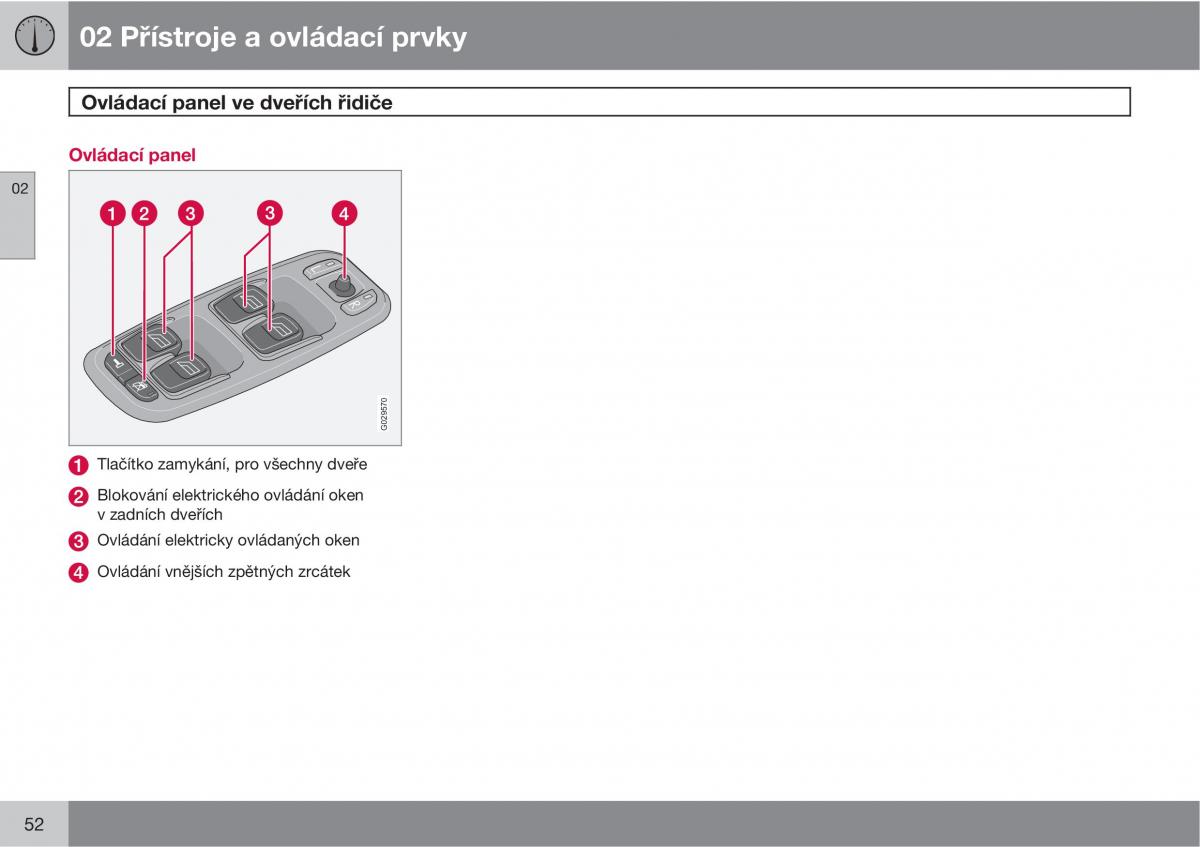 Volvo XC90 I 1 navod k obsludze / page 54