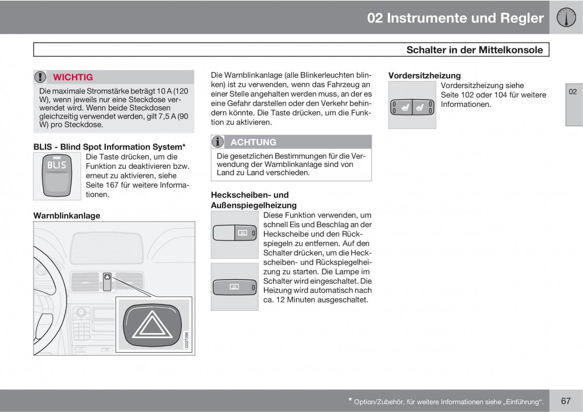 Volvo XC90 I 1 Handbuch / page 69