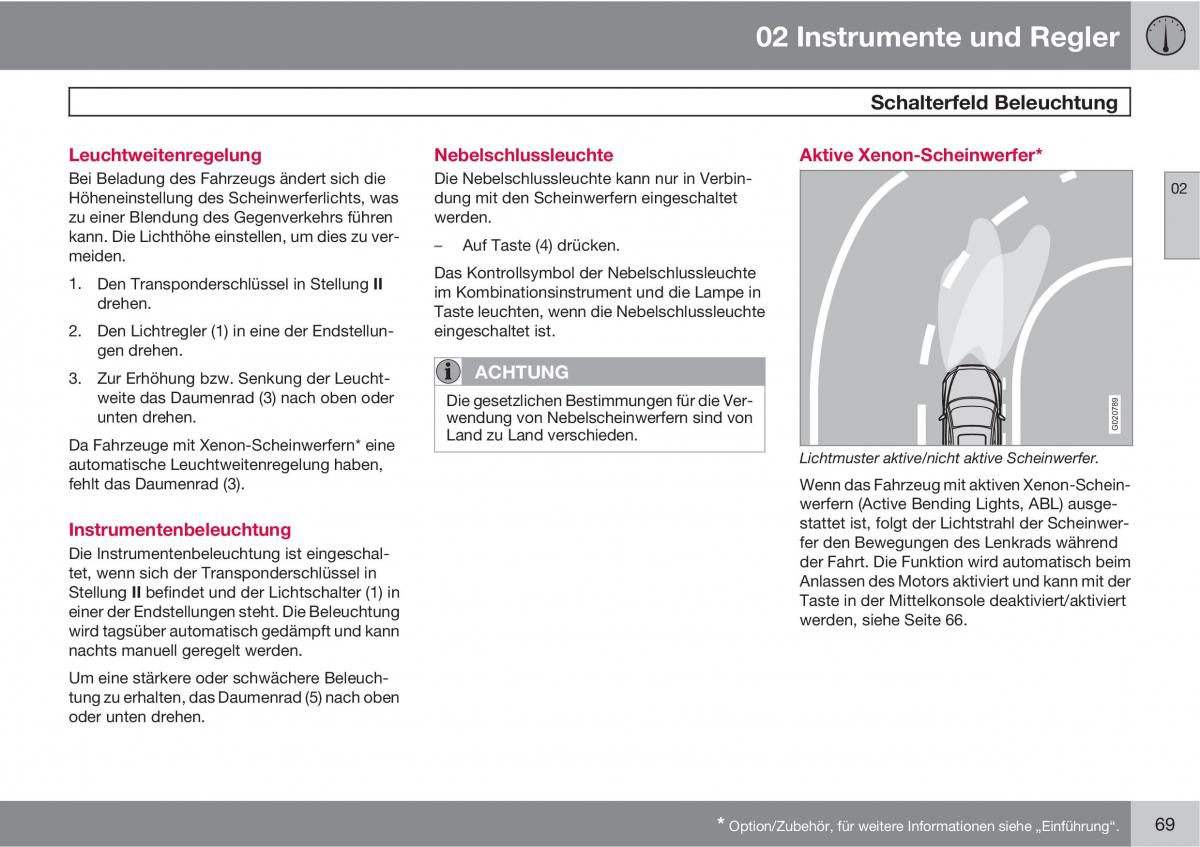 Volvo XC90 I 1 Handbuch / page 71