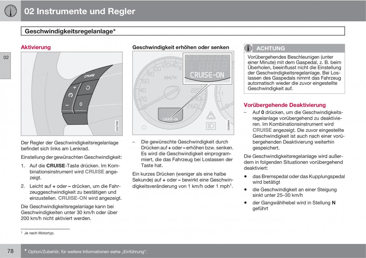 Volvo XC90 I 1 Handbuch / page 80