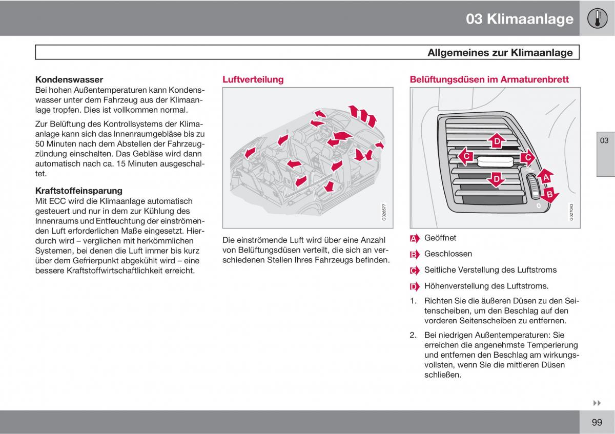 Volvo XC90 I 1 Handbuch / page 101