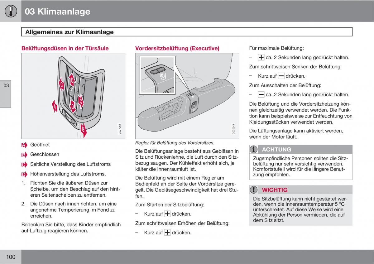 Volvo XC90 I 1 Handbuch / page 102