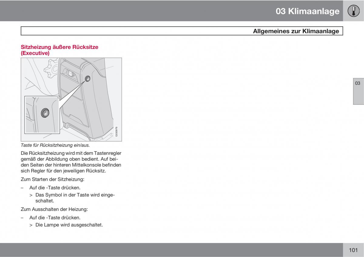 Volvo XC90 I 1 Handbuch / page 103