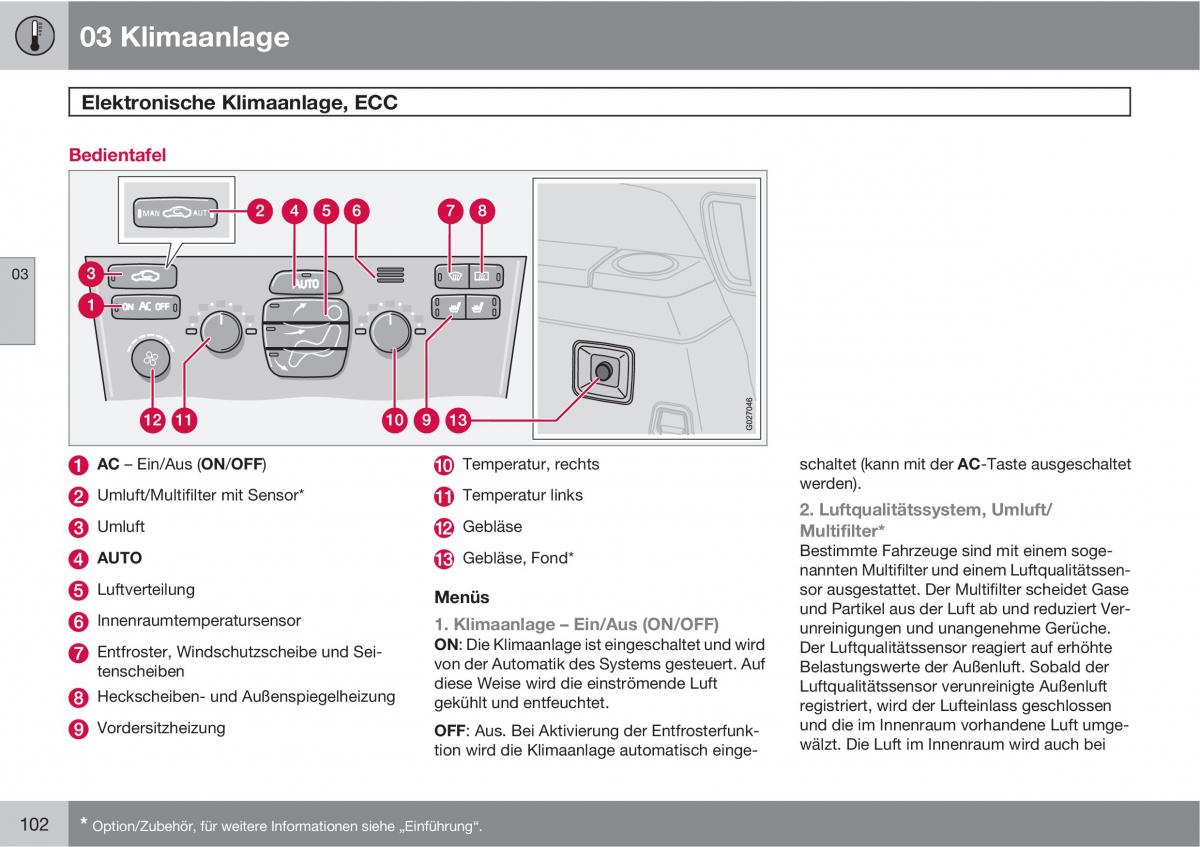 Volvo XC90 I 1 Handbuch / page 104