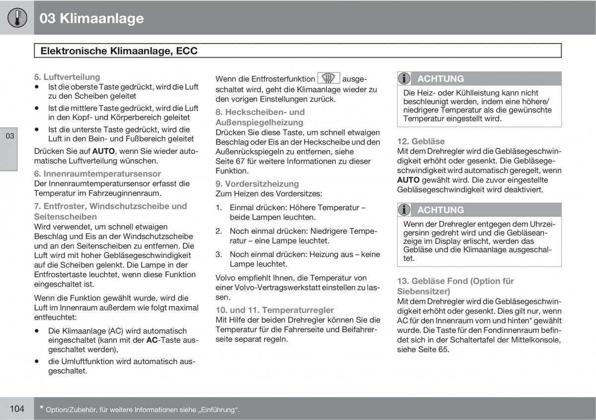 Volvo XC90 I 1 Handbuch / page 106