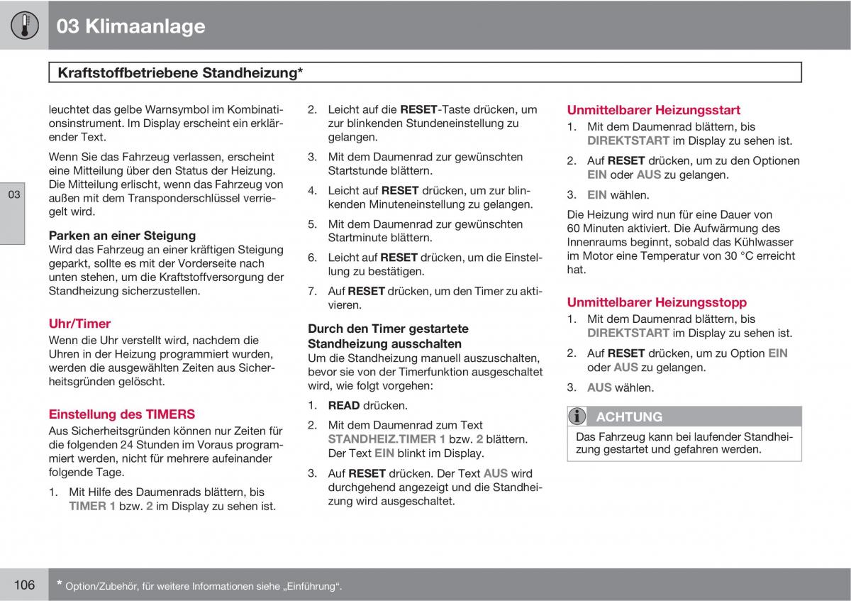 Volvo XC90 I 1 Handbuch / page 108