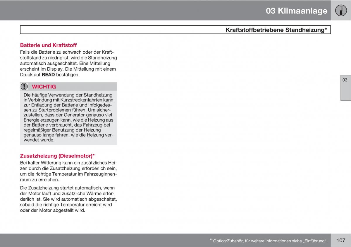 Volvo XC90 I 1 Handbuch / page 109