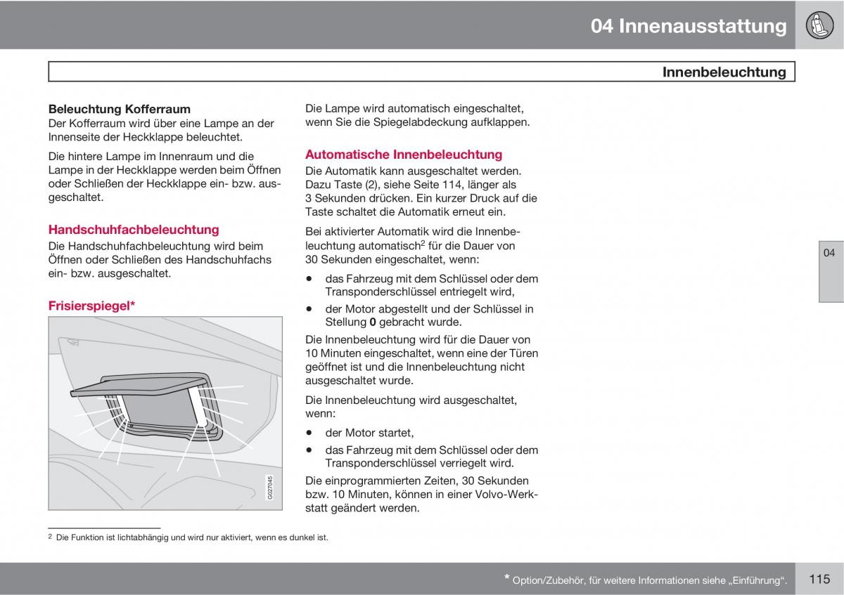 Volvo XC90 I 1 Handbuch / page 117