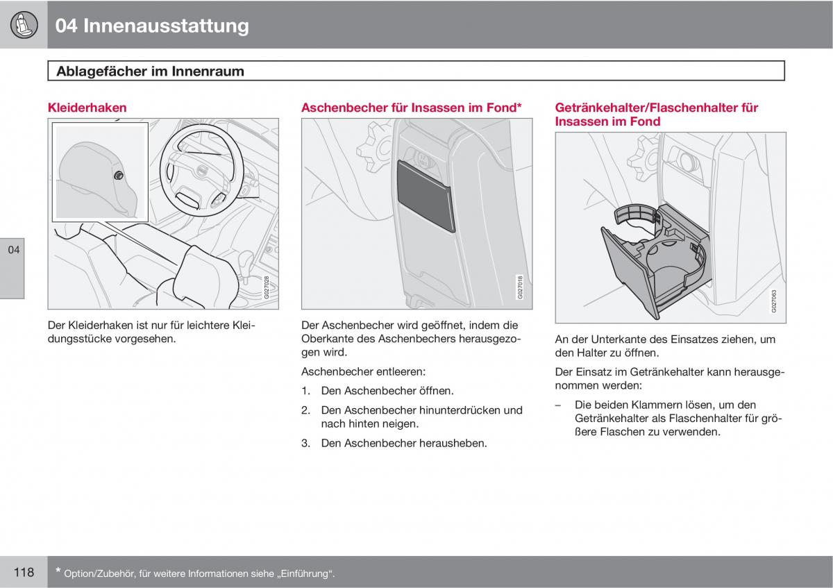 Volvo XC90 I 1 Handbuch / page 120