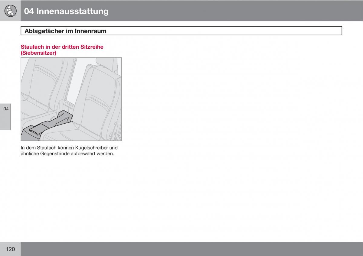 Volvo XC90 I 1 Handbuch / page 122