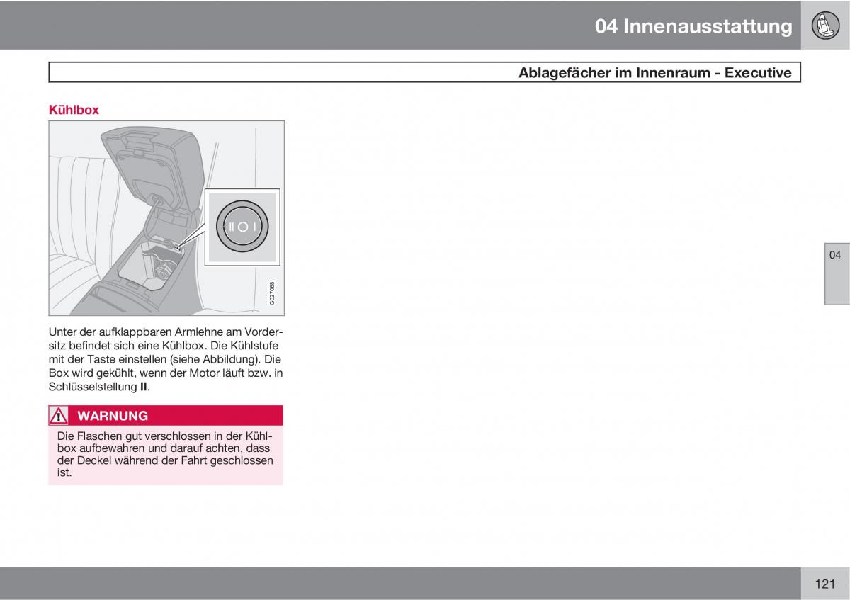 Volvo XC90 I 1 Handbuch / page 123