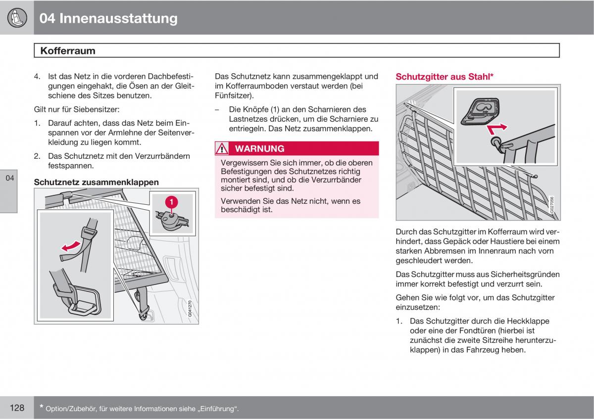 Volvo XC90 I 1 Handbuch / page 130