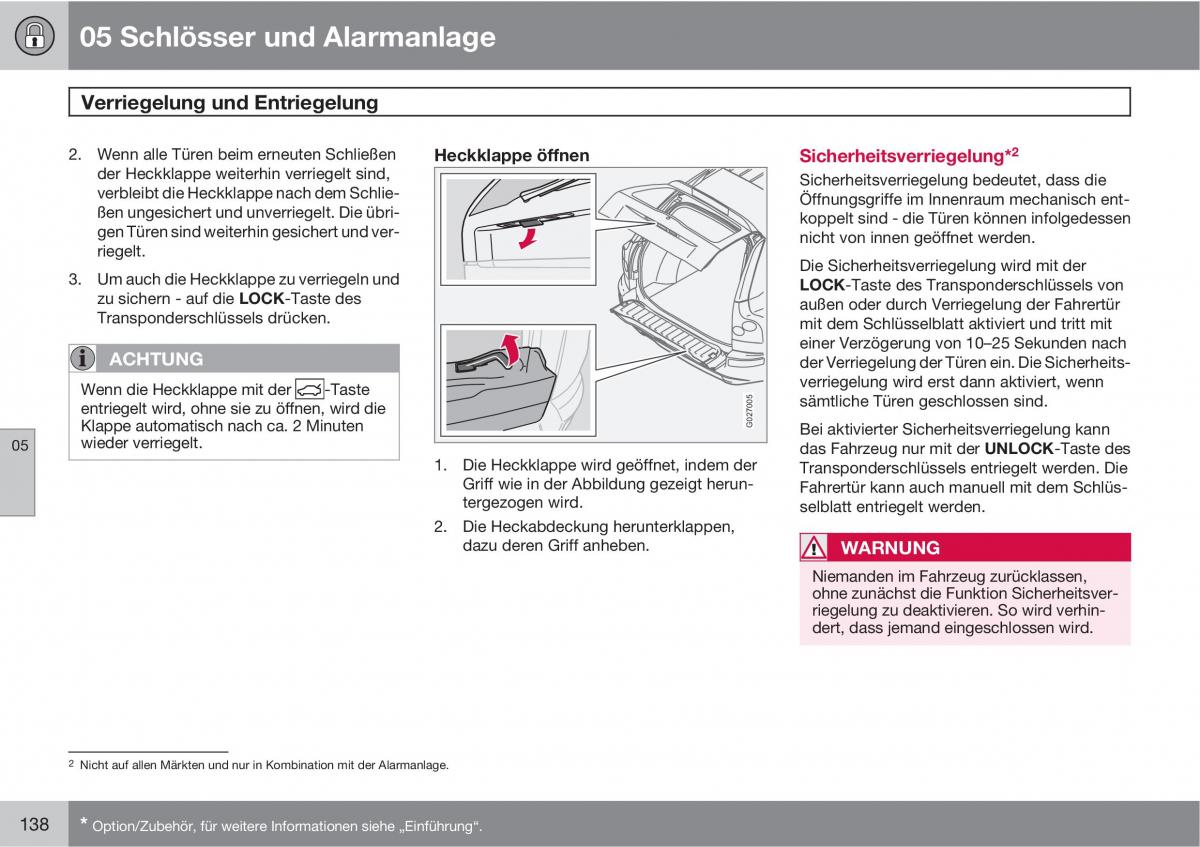 Volvo XC90 I 1 Handbuch / page 140