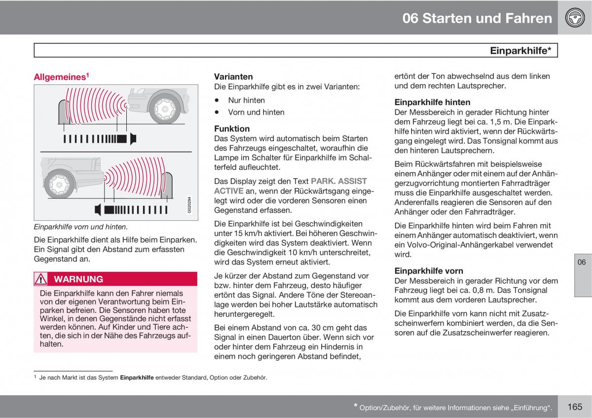 Volvo XC90 I 1 Handbuch / page 167