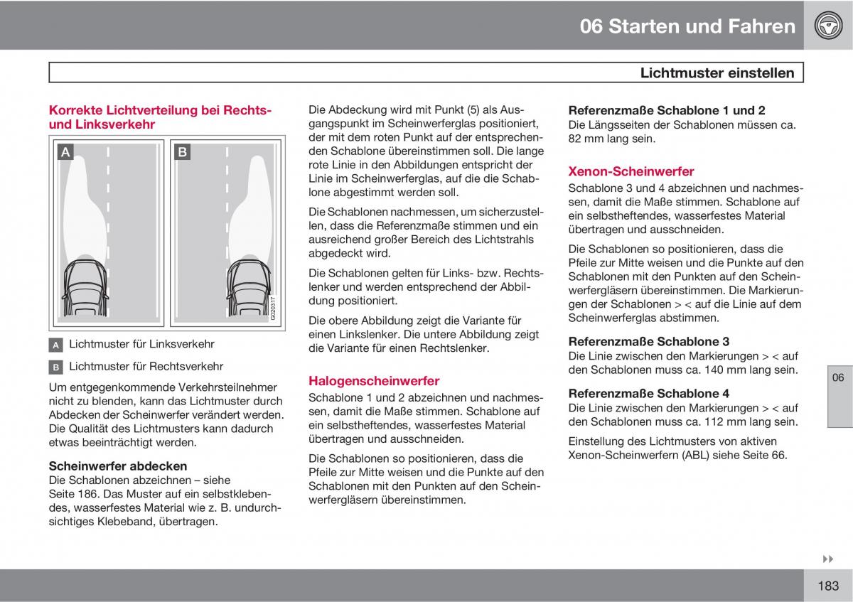 Volvo XC90 I 1 Handbuch / page 185