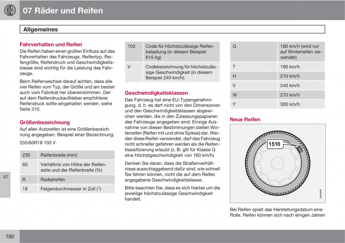 Volvo XC90 I 1 Handbuch / page 192