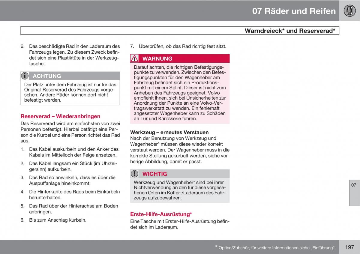 Volvo XC90 I 1 Handbuch / page 199