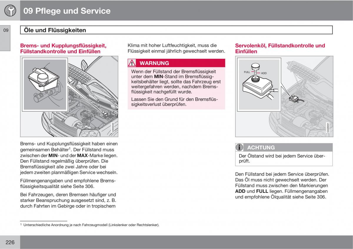 Volvo XC90 I 1 Handbuch / page 228