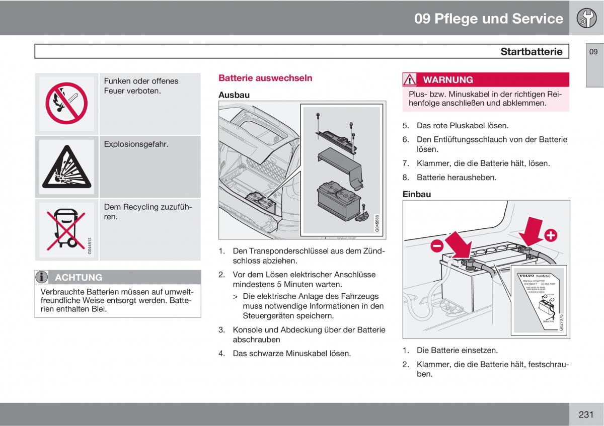 Volvo XC90 I 1 Handbuch / page 233