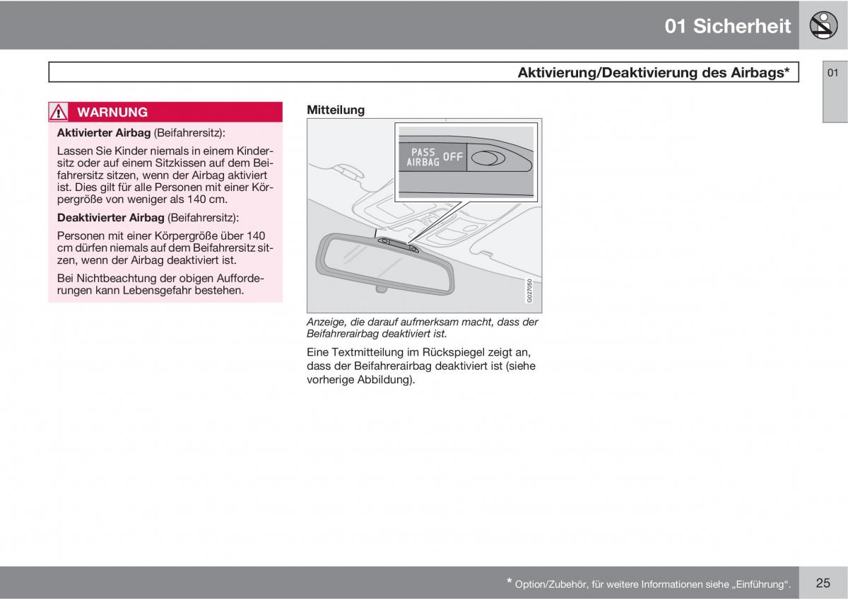 Volvo XC90 I 1 Handbuch / page 27