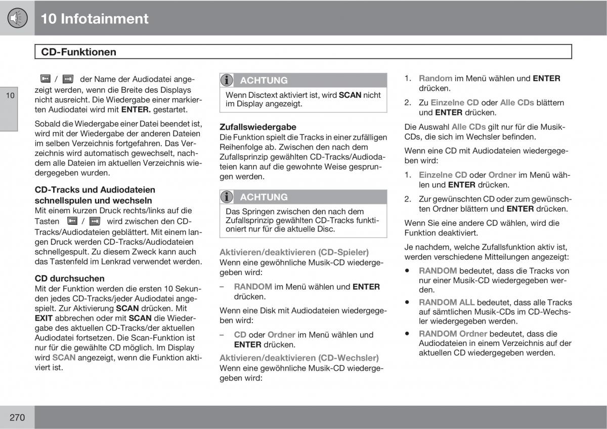 Volvo XC90 I 1 Handbuch / page 272