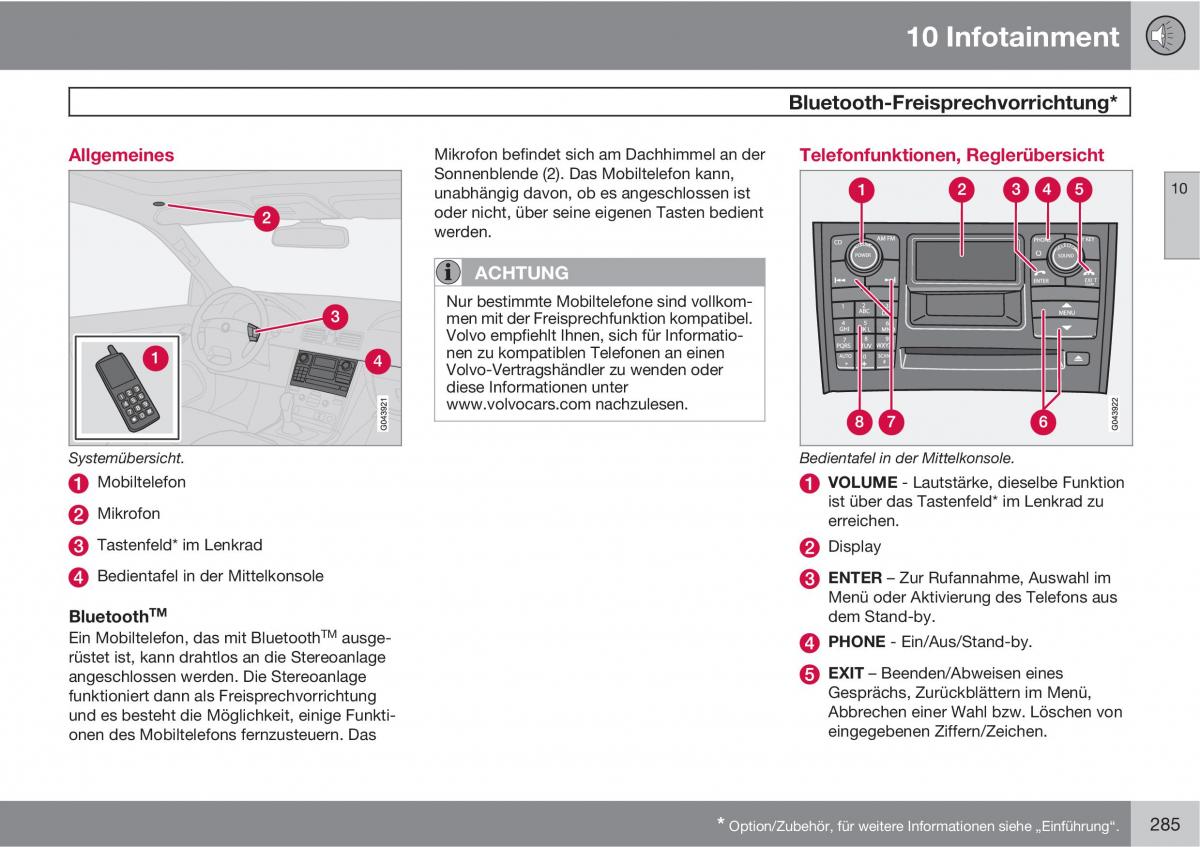 Volvo XC90 I 1 Handbuch / page 287