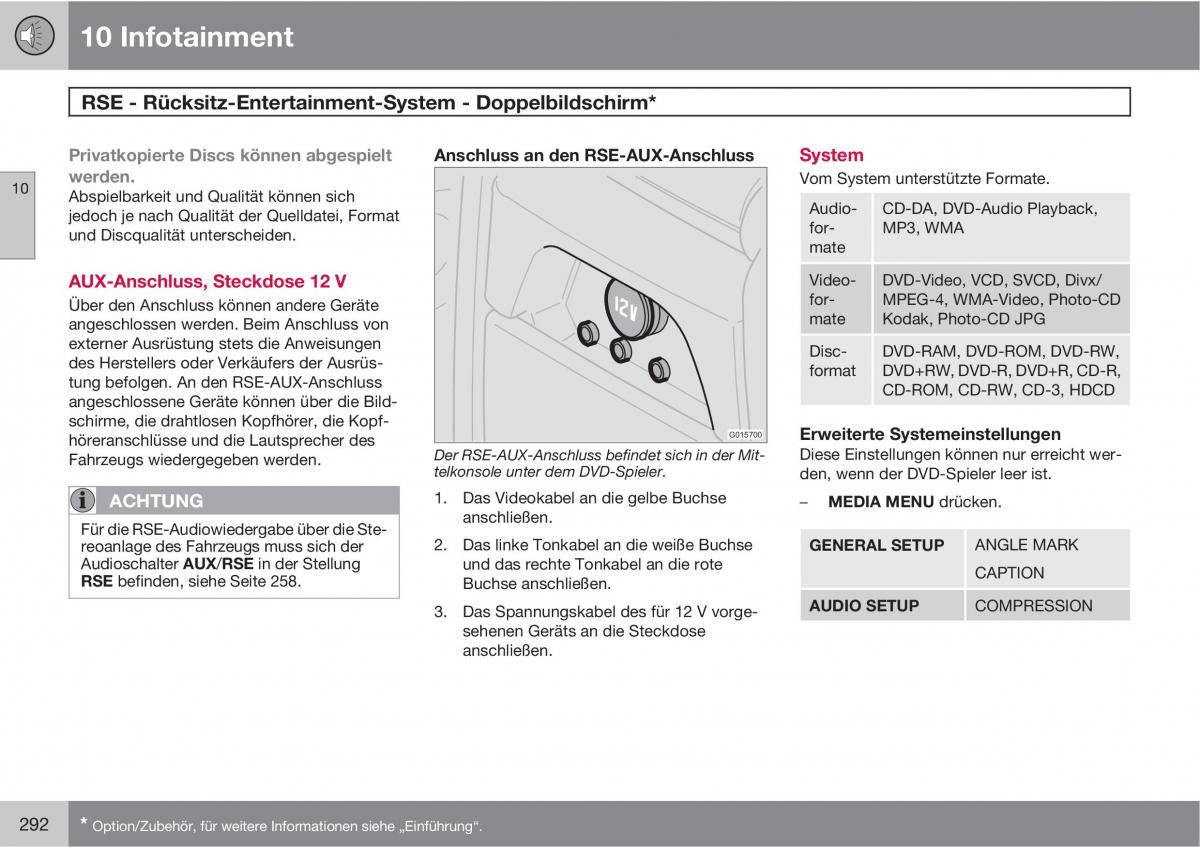 Volvo XC90 I 1 Handbuch / page 294