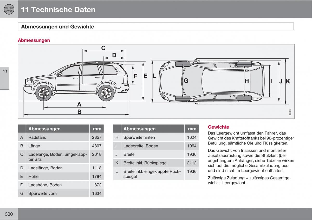 Volvo XC90 I 1 Handbuch / page 302