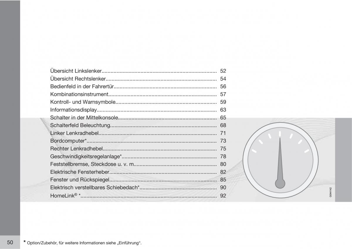 Volvo XC90 I 1 Handbuch / page 52