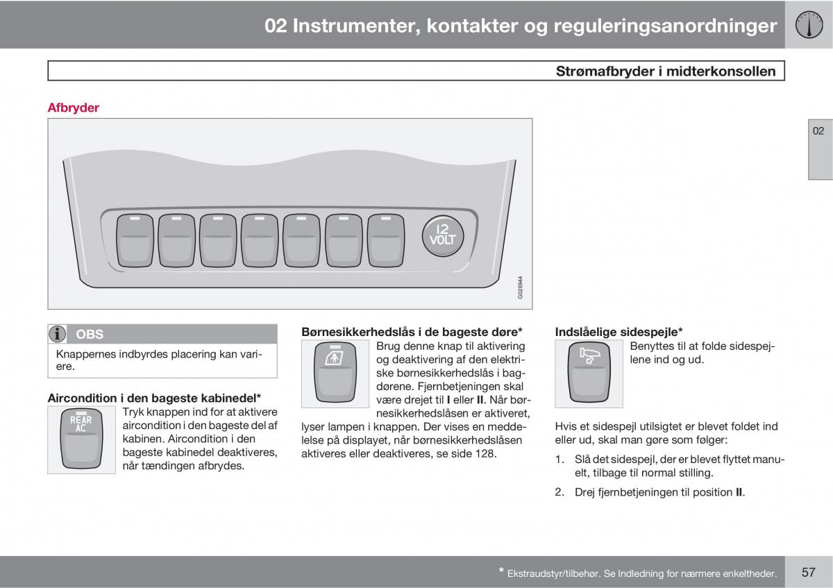 Volvo XC90 I 1 Bilens instruktionsbog / page 59