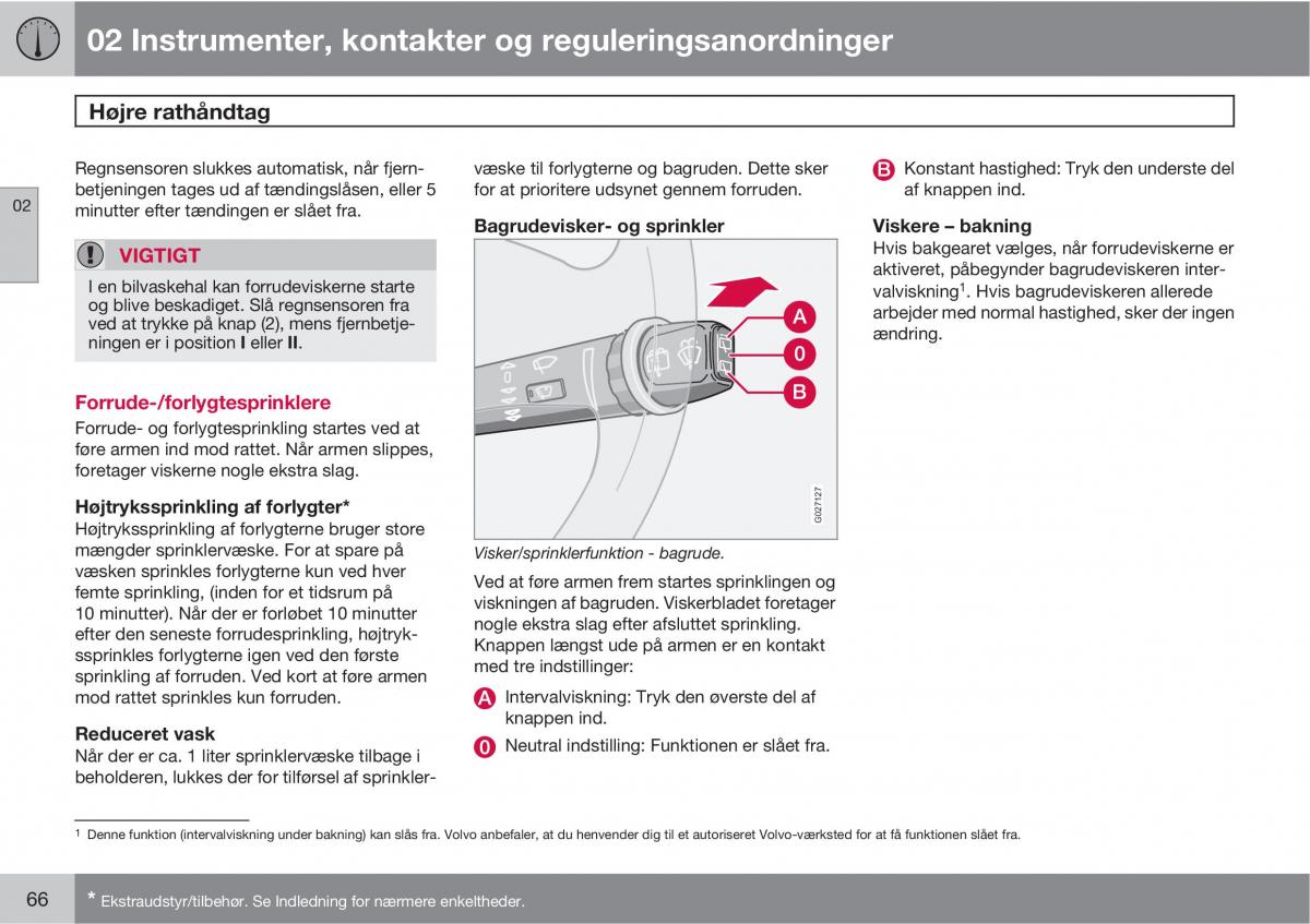 Volvo XC90 I 1 Bilens instruktionsbog / page 68