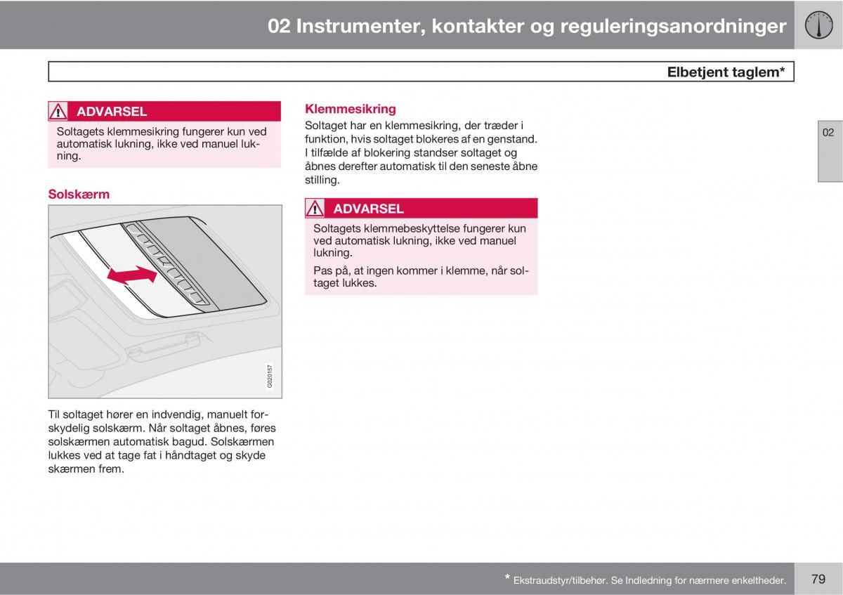 Volvo XC90 I 1 Bilens instruktionsbog / page 81