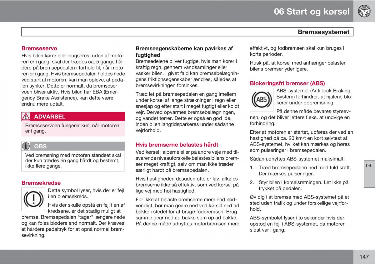 Volvo XC90 I 1 Bilens instruktionsbog / page 149