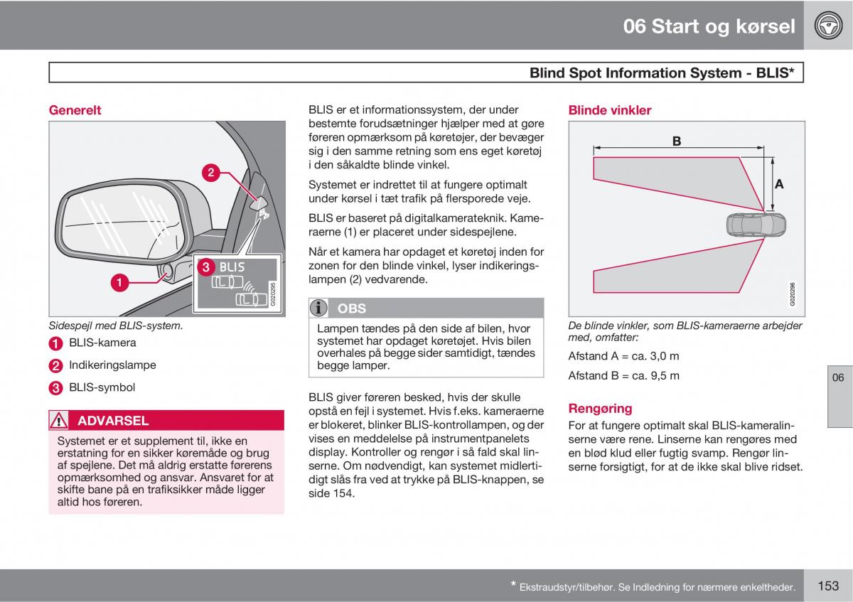 Volvo XC90 I 1 Bilens instruktionsbog / page 155