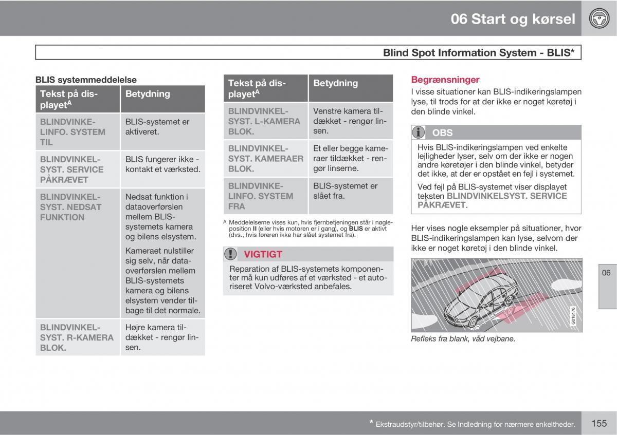 Volvo XC90 I 1 Bilens instruktionsbog / page 157