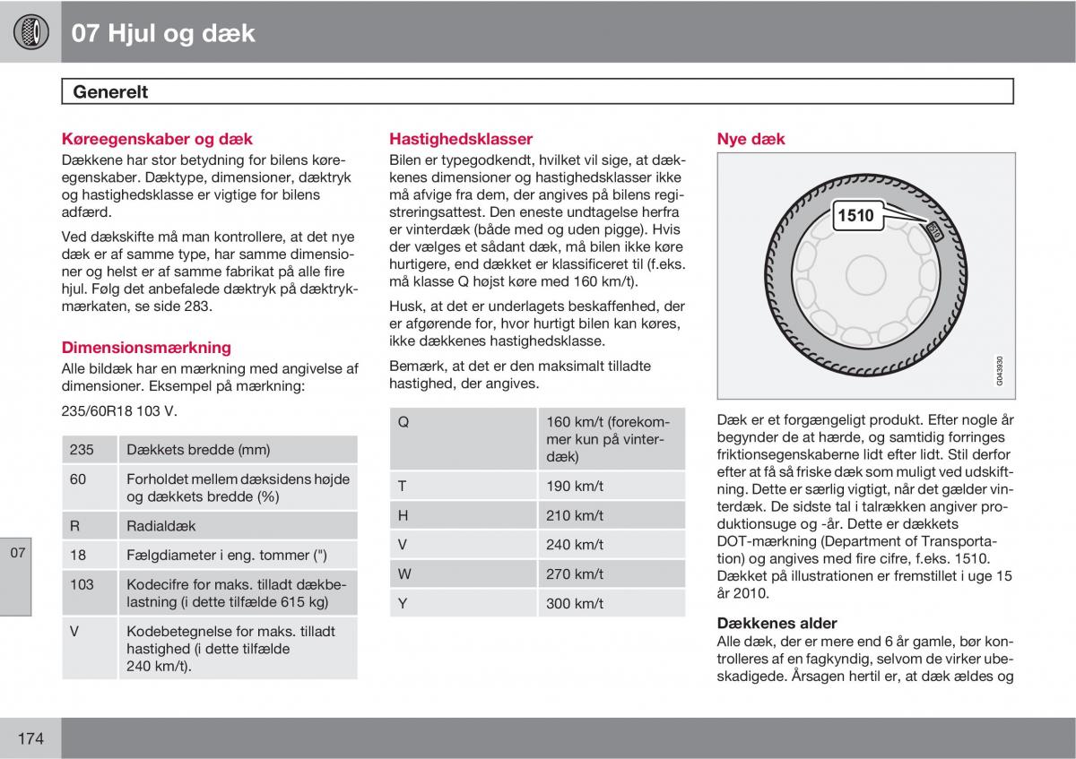 Volvo XC90 I 1 Bilens instruktionsbog / page 176