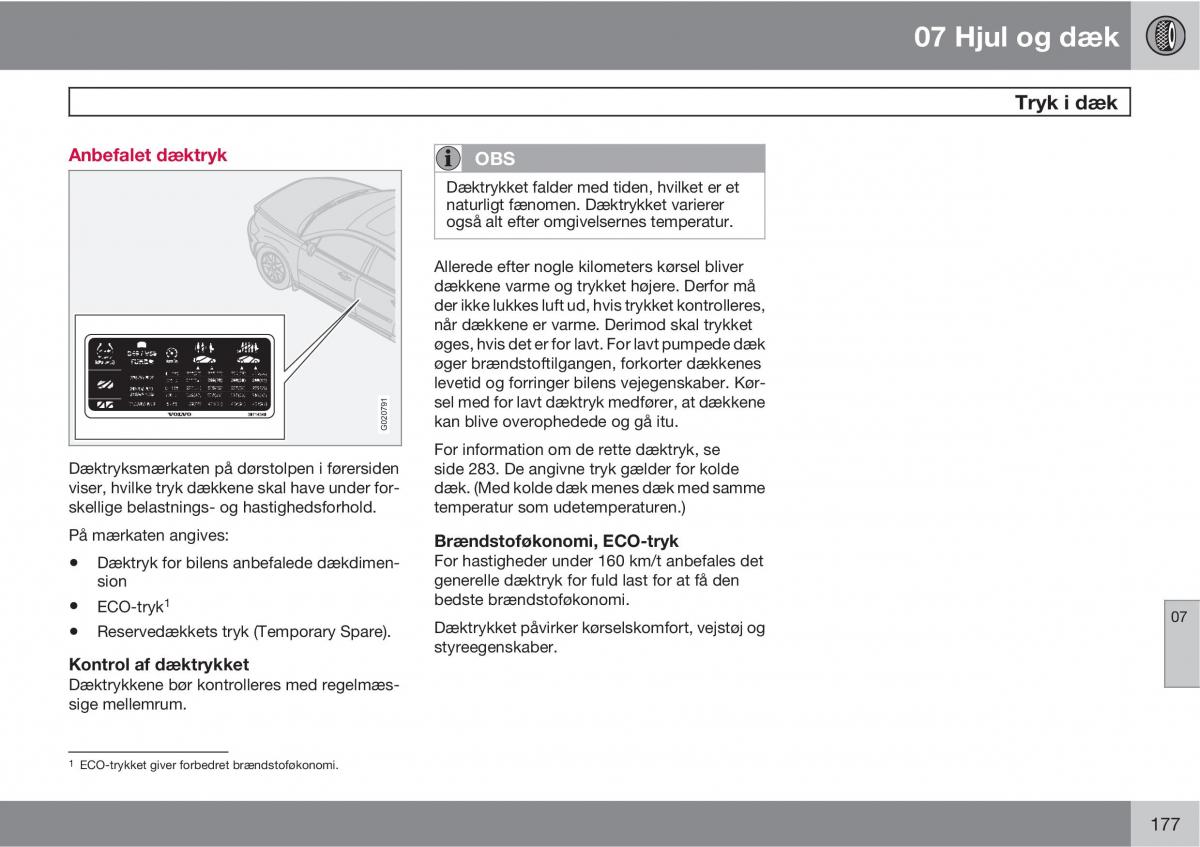 Volvo XC90 I 1 Bilens instruktionsbog / page 179